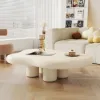 Extendable TV Stand & Abstract Coffee Table Set