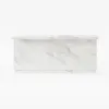 Japandi 183 cm White Kitchen Island with Storage & LED Lighting