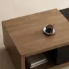 Quoint Extendable TV Stand & Coffee Table Set – Black