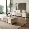 Artus Sintered Stone TV Stand & Coffee Table Set