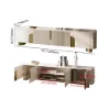 Artus Sintered Stone TV Stand & Coffee Table Set