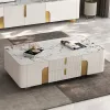 Artus Sintered Stone TV Stand & Coffee Table Set