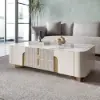 Artus Sintered Stone TV Stand & Coffee Table Set