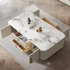 Artus Sintered Stone TV Stand & Coffee Table Set