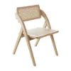 Japandi 1600mm-2000mm Oval Extendable Whitewash Dining Table & 6 Chairs Solid Wood Set