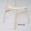 Japandi Oval Extendable Whitewash Dining Table & 4 Wood Rattan Dining Chairs Set