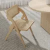 Japandi 1600mm-2000mm Oval Extendable Whitewash Dining Table & 4 Chairs Solid Wood Set