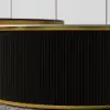 Grovyn 700mm-800mm Round Sintered Stone Glass Nesting Coffee Table Set