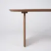 Oval Dining Table & Curved Back 6 Dining Chairs Upholstered Leather Solid Wood Top