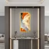Modern Home Decor LED Wall Art with Unique Feather Design