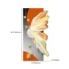Modern Home Decor LED Wall Art with Unique Feather Design