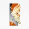 Modern Home Decor LED Wall Art with Unique Feather Design