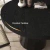 1000mm-1400mm Black Dining Table 4 Dining Chairs Set