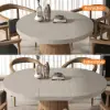 1000mm-1400mm Gray Dining Table 4 Dining Chairs Set