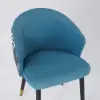Arcora Blue Velvet Dining Chair with Upholstered, 8 Pieces