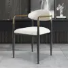 Picture of Otrast Series Set of 6 Modern Dining Chairs Upholstered in White