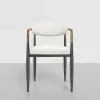 Picture of Otrast Series Set of 6 Modern Dining Chairs Upholstered in White