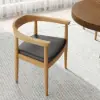 1400mm Walnut Dining Table & 4 Dining Chairs Set – AUD-H1267