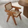1600mm-2000mm Walnut Dining Table 4 Dining Chairs Set