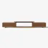 Mordel 160 - 238 cm Extendable Walnut TV Stand with Storage