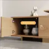 Mordel 160 - 238 cm Extendable Natural TV Stand with Storage