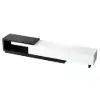 Picture of Quoint Extendable TV Stand & Coffee Table Set – White – Black