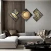 3-Piece Modern Look Interior Decor Abstract Wall Art Set
