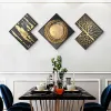 3-Piece Modern Look Interior Decor Abstract Wall Art Set