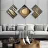 3-Piece Modern Look Interior Decor Abstract Wall Art Set