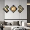 3-Piece Modern Look Interior Decor Abstract Wall Art Set