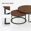 Picture of Fero Extendable TV Stand & Nesting Coffee Table Set – Walnut