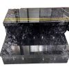 Picture of Luxury Stone Look Ceramic Stair Tread Tile 470x1200mm with Light