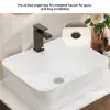 Modern 80 cm Floating Single Bathroom Vanity with Stone Resin Top, Ceramic Basin – Walnut – Faux Marble Vessel