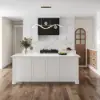180 cm Modern White Sintered Stone Kitchen lsland with Wine Storage