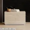 Sintered Stone 1-Drawer Bedside Table, 2er Set