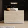 Sintered Stone 1-Drawer Bedside Table, 2er Set