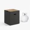 Tevara Outdoor 40 cm Gas Tank Cover Table in Grey