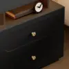 Krila Floating 3-Drawer LED Smart Bedside Table with Light – Rectangle – Nightstand – AUD-H1389