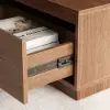 Fero Mid-Century 120 cm Walnut Rectangular Coffee Table with 4 Drawers