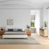 1200 mm Modern 6-Drawer Wood Dresser with Shelves