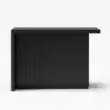Modern 127 cm Wood Kitchen Island with Drawers & Cabinets, Black