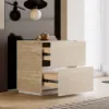Sintered Stone 2-Drawer Nightstand, 2er Set