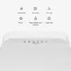 Smart Toilet Modern White Rimless Back To Wall with Dual Flush (3 Star) – AUD-H1468