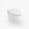Smart Toilet Modern White Rimless Back To Wall with Dual Flush (3 Star) – AUD-H1468