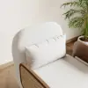 71 cm 1-Seater Velvet & Rattan Convertible Sleeper Chair