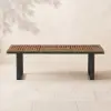 Tevara Outdoor Teak & Aluminium Dining Table in Grey, Seats 6-8