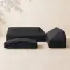 Tevara 600D Tough Canvas Waterproof Outdoor Patio Furniture Set Covers