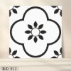 Picture of Bathroom Patterned Floor Tile 400x400mm, Vintage Non-Slip, Hard-Wearing