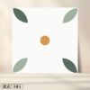 Picture of Bathroom Patterned Floor Tile 400x400mm, Vintage Non-Slip, Hard-Wearing