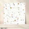 Picture of Bathroom Patterned Floor Tile 400x400mm, Vintage Non-Slip, Hard-Wearing